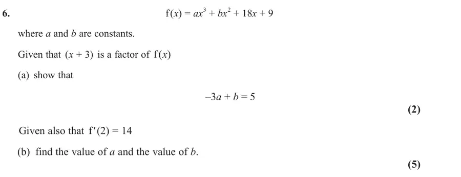 June 2025 Paper 1 Q6 question