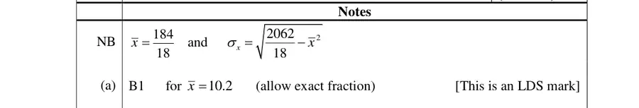 Notes (a)