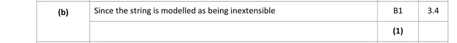 Mark scheme (b)
