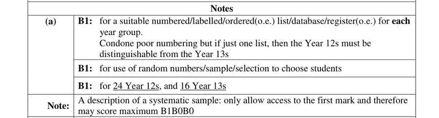 Notes (a)