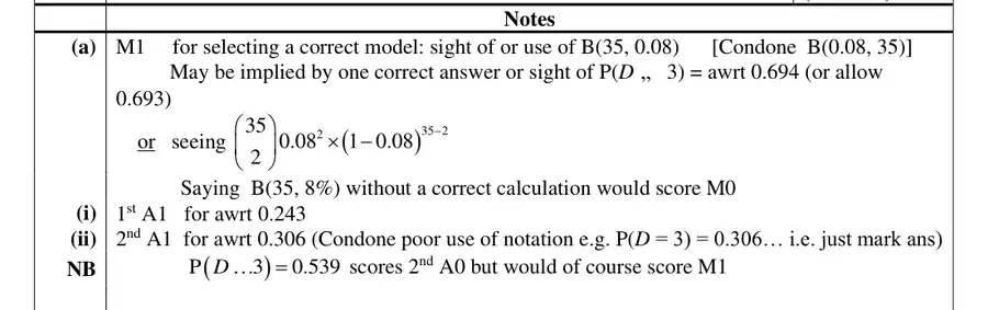 Notes (a)