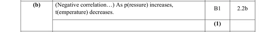 Mark scheme (b)