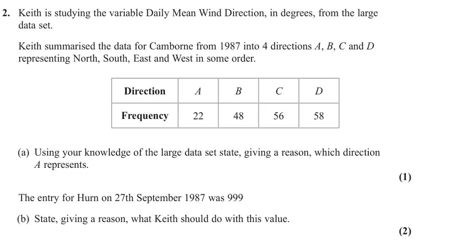 June 2024 Statistics Q2 question