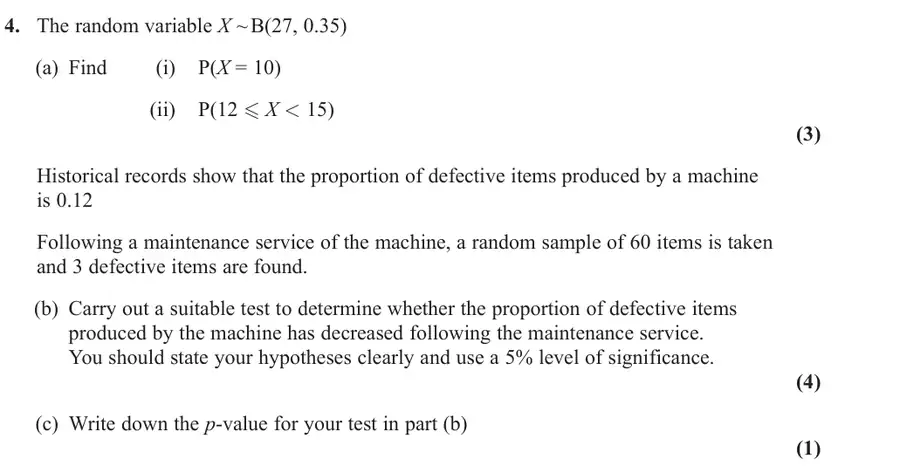 June 2024 Statistics Q4 question