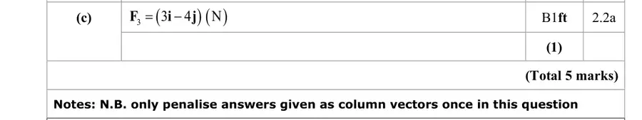 Mark scheme (c)