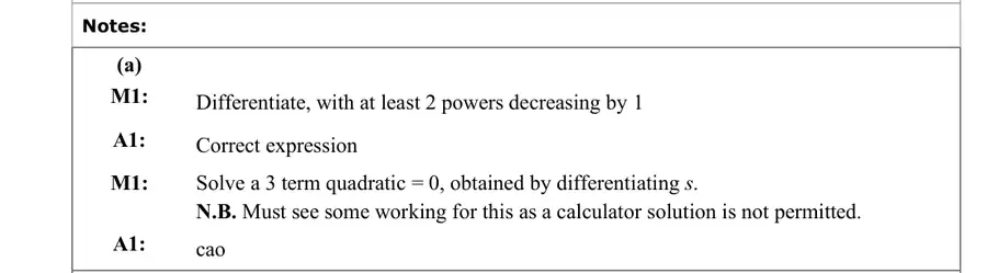 Notes (a)