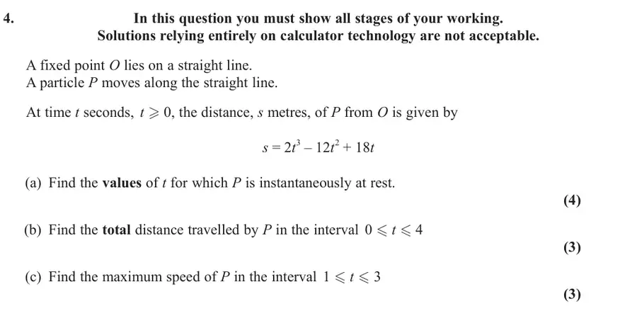 June 2025 Mechanics Q4 question