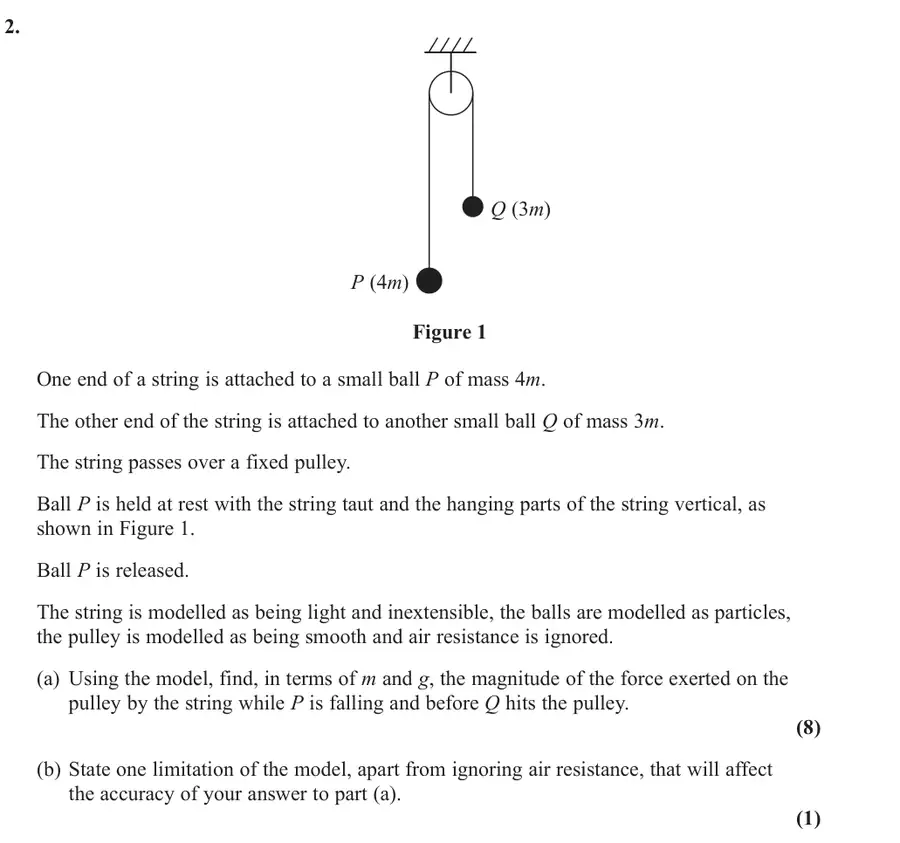 October 2020 Mechanics Q2 question