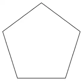 Regular pentagon