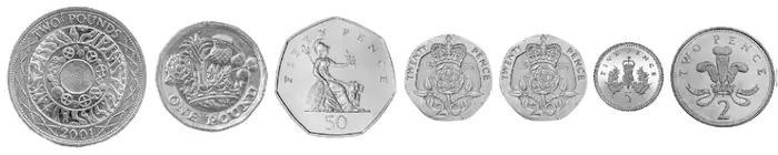 Eve’s coins: £2, £1, 50p, 20p, 20p, 5p, 2p