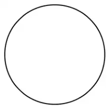 A circle