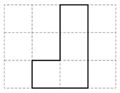 Example of a correct congruent L-shape