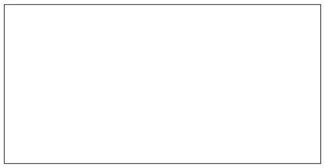 A rectangle representing the tennis court, about twice as long as it is wide