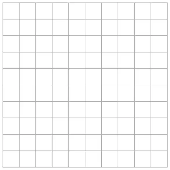 Blank square grid