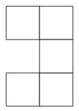 Diagram: a view made of 5 squares, two on the top row, one on the right in the middle row and two on the bottom row