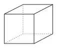 Diagram: a cube