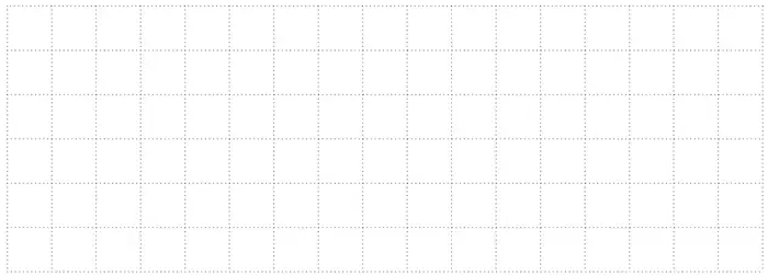 Blank centimetre square grid