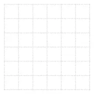 Blank dotted grid for drawing Pattern 4