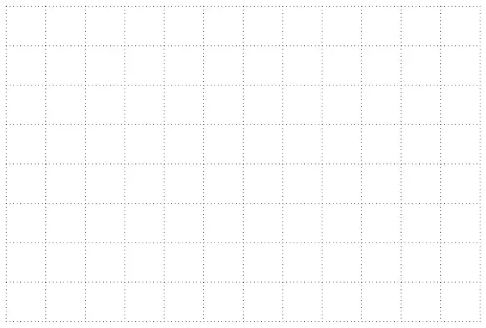 Blank one-centimetre square grid, 12 squares by 8 squares