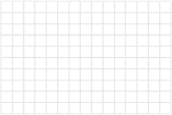 Blank centimetre grid