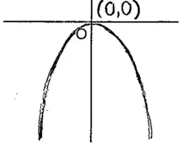 Candidate sketch of y = −x²