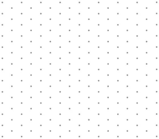 An isometric dot grid