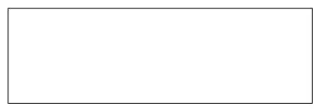 A rectangle, wider than it is tall