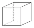Diagram of candle D: a cube