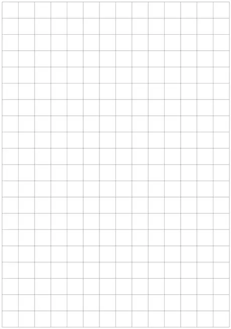 Centimetre squared paper, 14 squares wide and 20 squares high