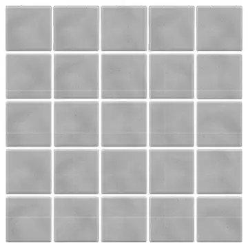 Ann’s design: 25 tiles in a 5 by 5 square, with gaps between them