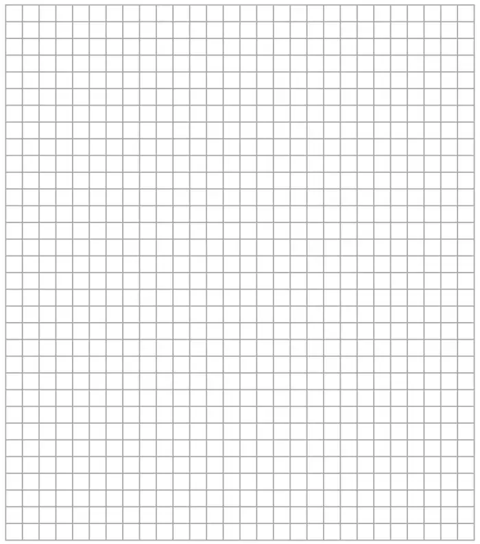 Blank square grid