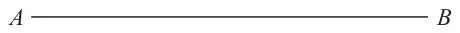 Line segment AB