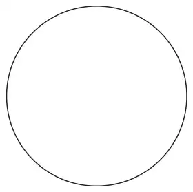 A circle