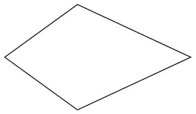 A quadrilateral with two pairs of equal adjacent sides