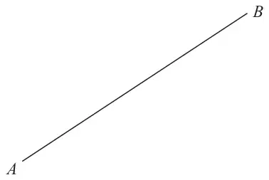 Line segment AB