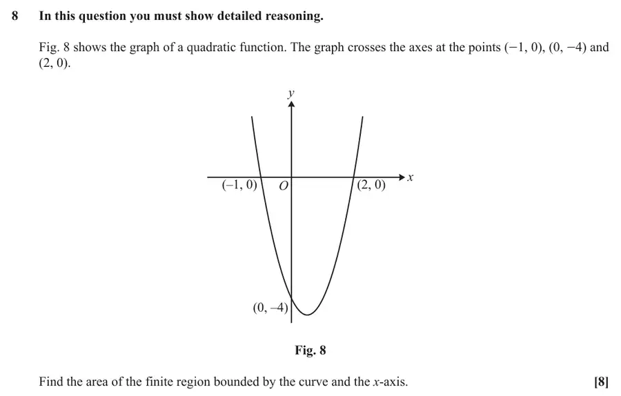 June 2018 Paper 1 Q8 question