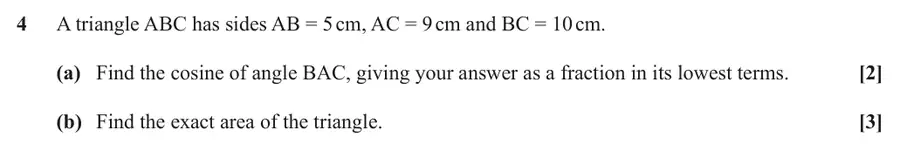 June 2019 Paper 1 Q4 question
