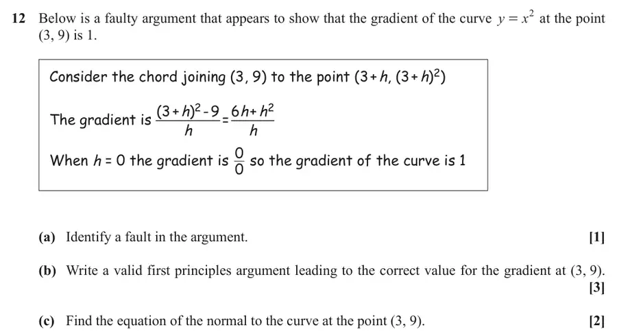 June 2022 Paper 1 Q12 question