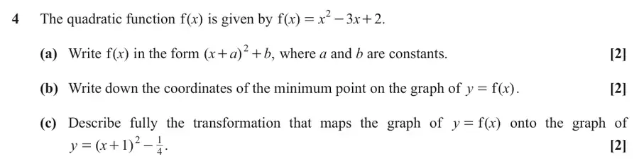 June 2022 Paper 1 Q4 question