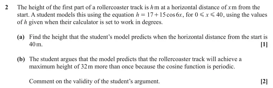June 2023 Paper 1 Q2 question