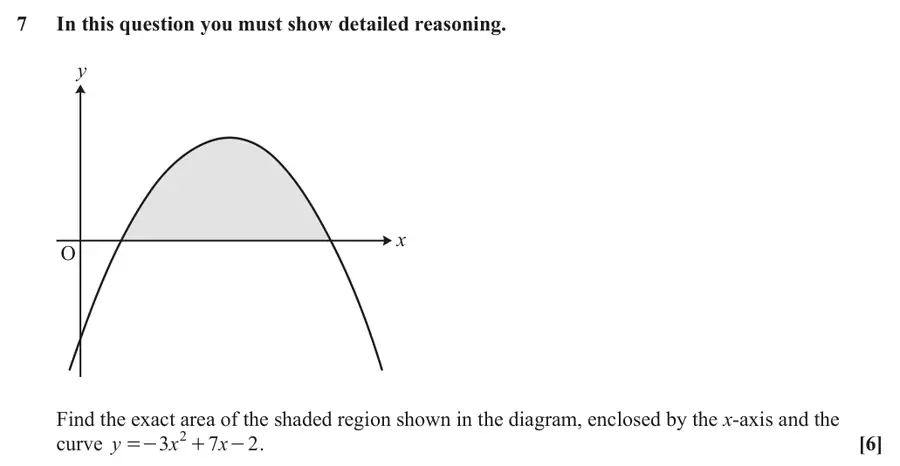 June 2023 Paper 1 Q7 question