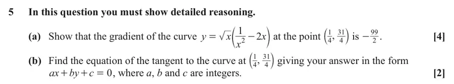 June 2024 Paper 1 Q5 question