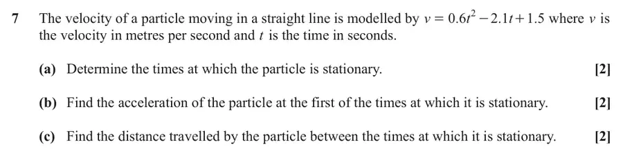 June 2024 Paper 1 Q7 question