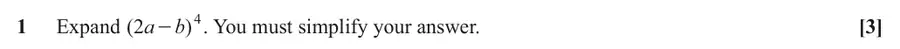 June 2025 Paper 1 Q1 question