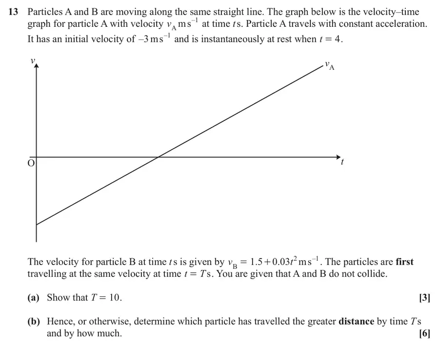 June 2025 Paper 1 Q13 question
