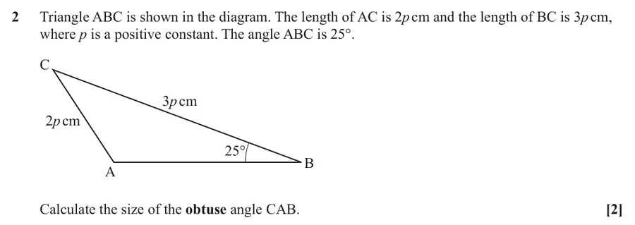 June 2025 Paper 1 Q2 question