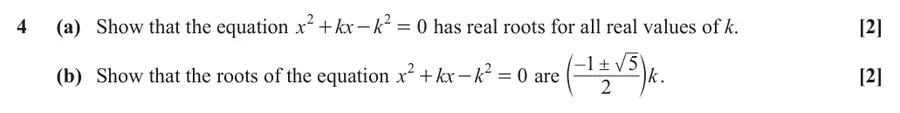 June 2025 Paper 1 Q4 question