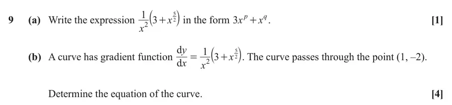June 2025 Paper 1 Q9 question