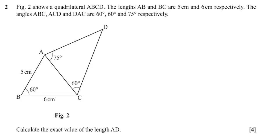 October 2020 Paper 1 Q2 question