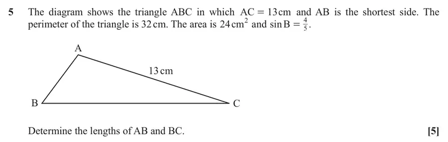 October 2021 Paper 1 Q5 question